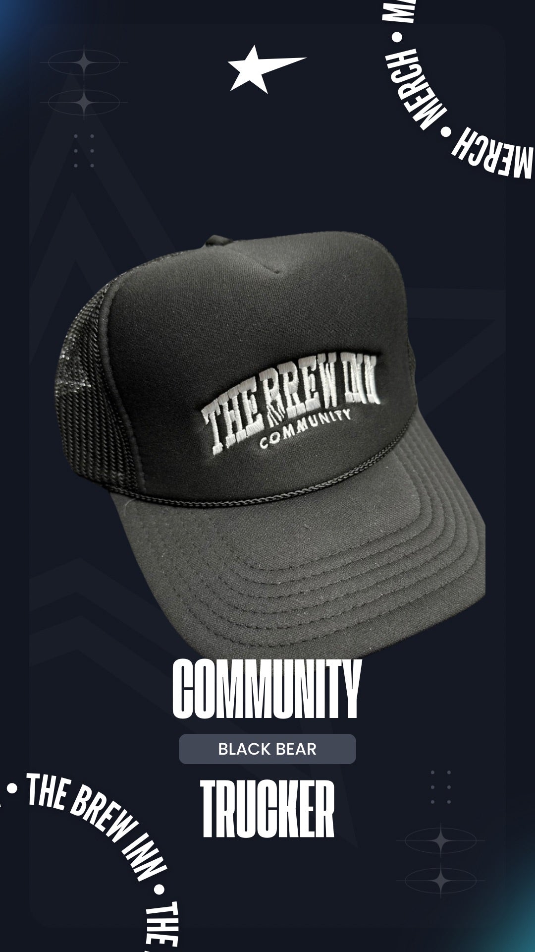 The Black Bear Community Trucker 🐾