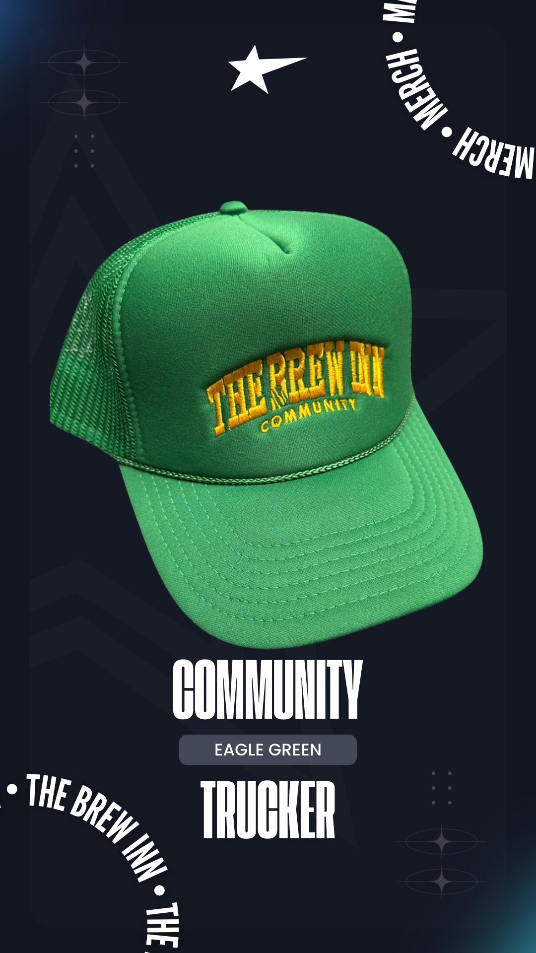 The Eagle Green Community Trucker 🦅